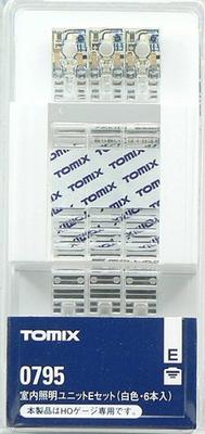 TOMYTEC TOMIX Κλίμακα HO Μονάδα Φωτισμού Εσωτερικού Χώρου Λευκή Σετ 6 Τεμαχίων 0795 Είδη Μοντέλων Σιδηροδρόμου
