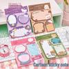 Cartoon Irregular Shape Sticky Notes - High Value, Strong Adhesive, Tearable, Cute for Students & Diaries