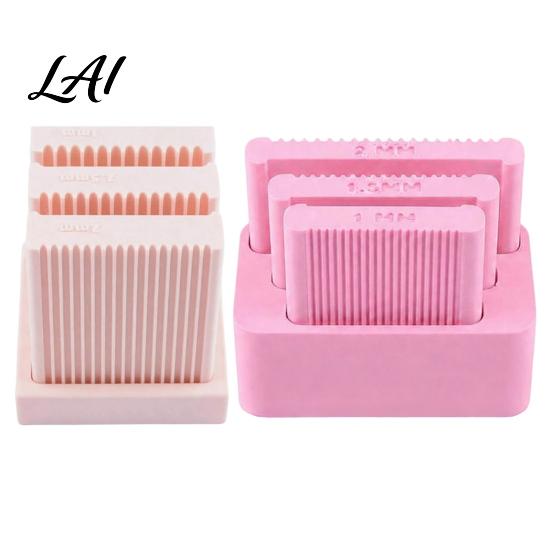 Clay Ball Shaping Device 3Pcs 1/1.5/2MM Mini Polymer Bead Maker Strip Rolling Mold Sculpting Tool Beads for DIY Jewelry Making Bracelet Necklace
