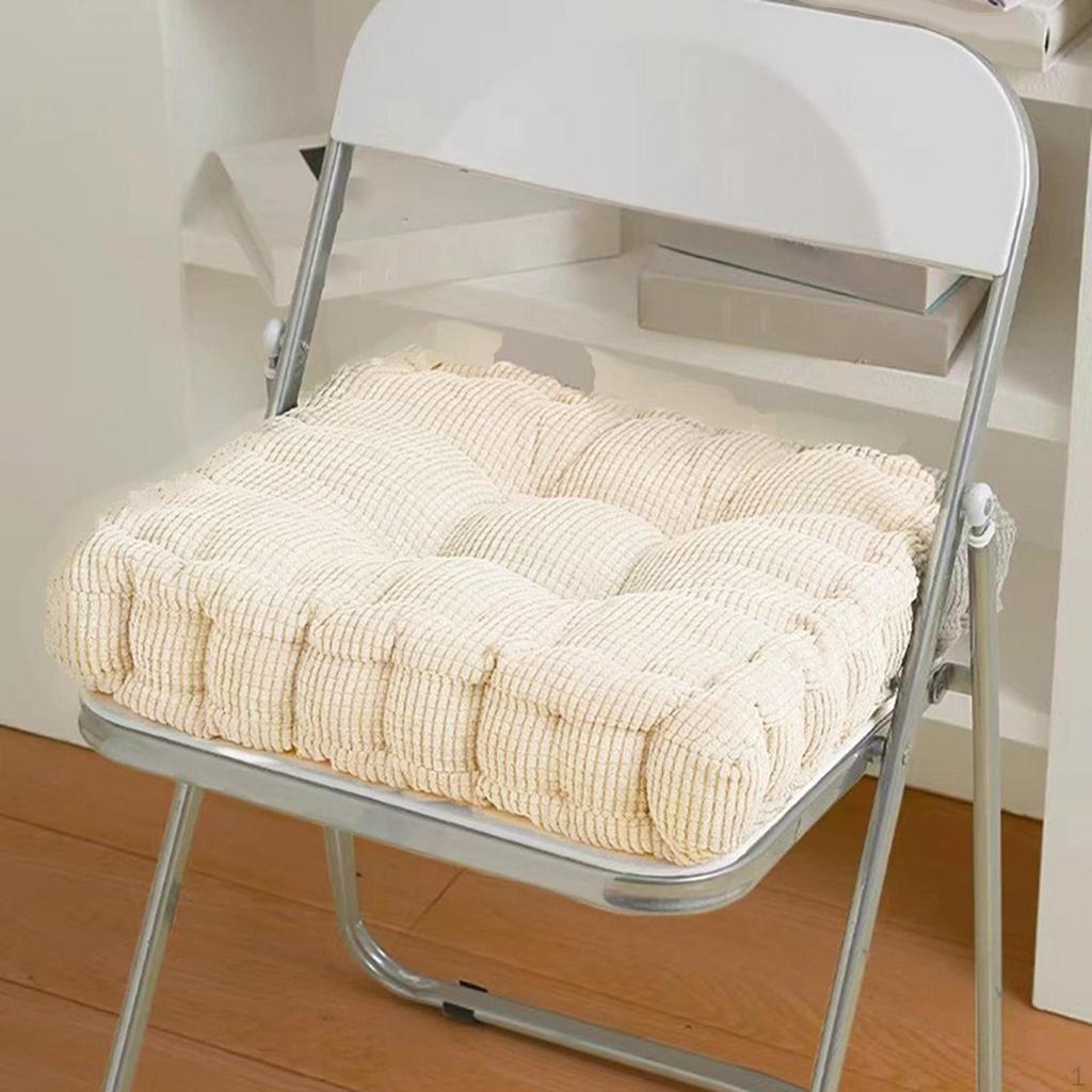 Biscuit Shape Cushion Chair Pad Decorative Comfortable Cute Seating Mat Floor Pillow for