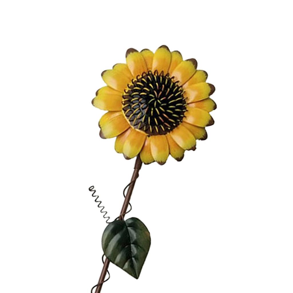 Metal Garden Iron Yard Stake Outdoor Large