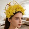 Feather Flapper Headbands Fat Tuesday Prom Dancer Headpiece for Party Carnivals Celebrations Headwear Hair Styling