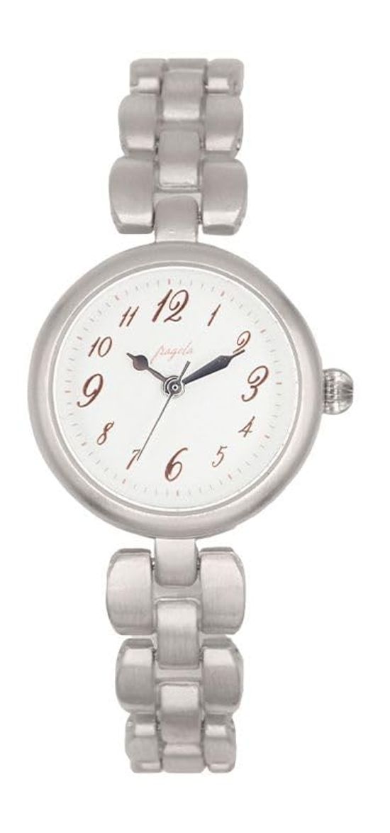 

[Follow] Watch fragola Round Metal Watch N01724S-2 SV Women s Silver