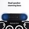 Easy to Carry Electronic Drum Set Silicone Digital Drums Electronic Percussion Pad for Learners Multiple Tones and Beat