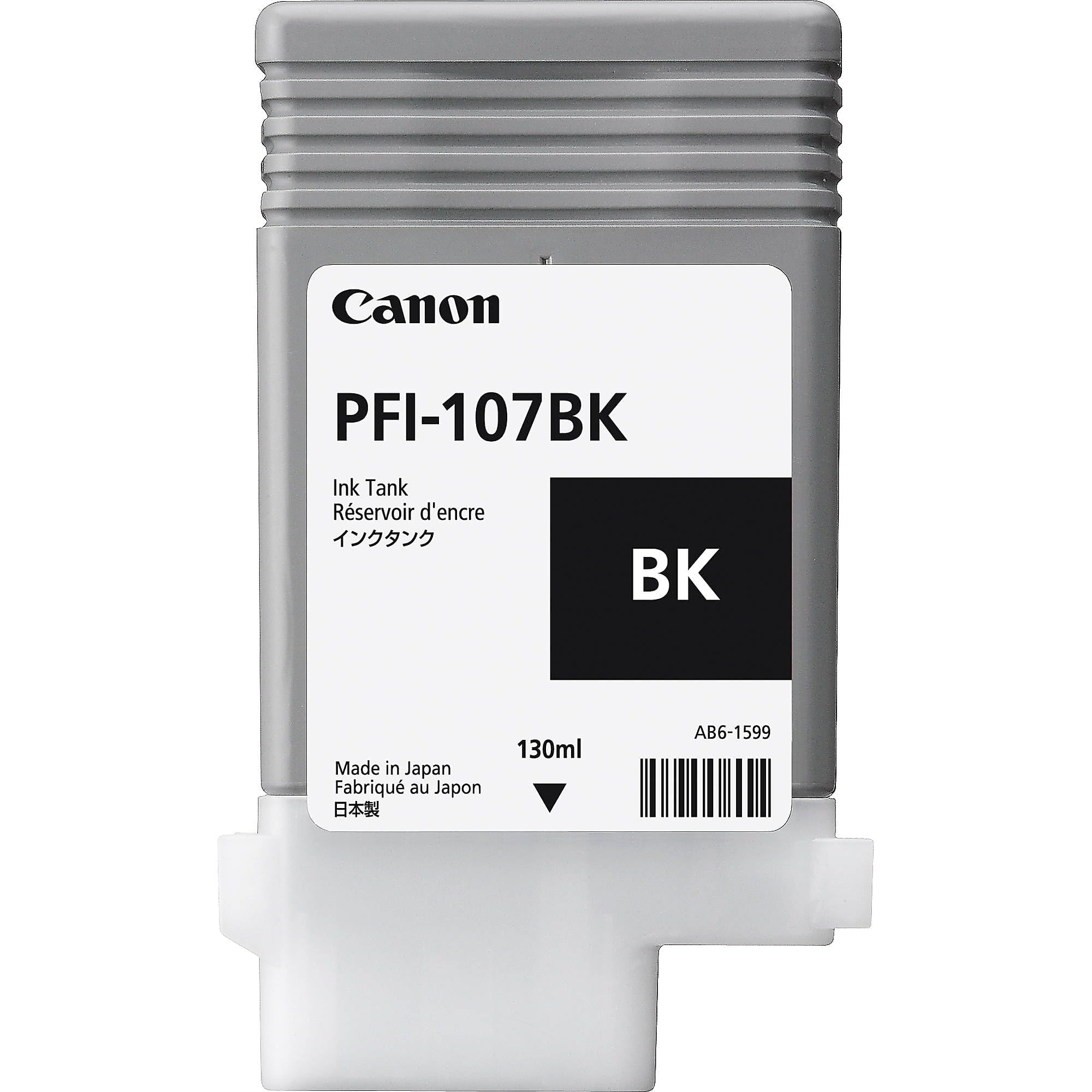 

Canon BK 130 ml photo black original ink tank for imagePROGRAF iPF785 PFI-107 - - - - - iPF670, iPF680, iPF685, iPF770, iPF780,