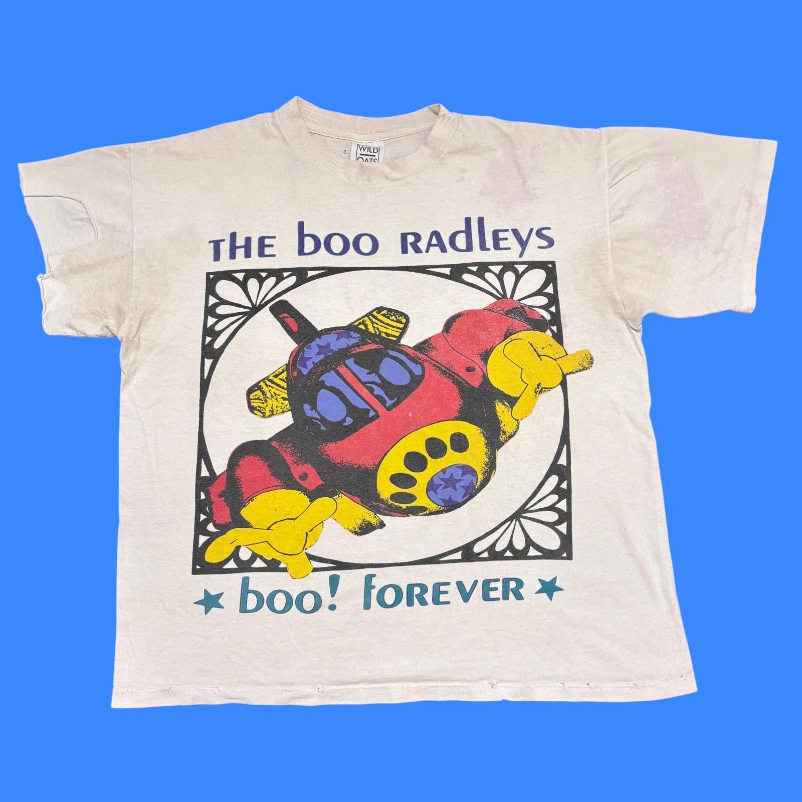 

Vintage The Boo Radleys Shirt Single Stitch 90s Tour Concert Shoegaze Band Tee S