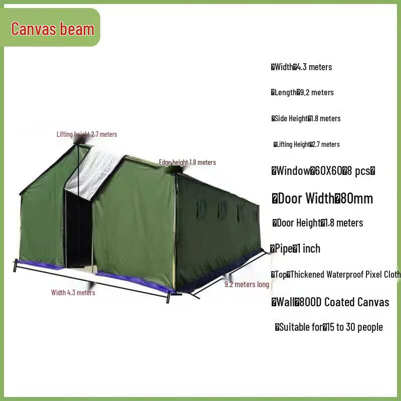 JINGGENG Heavy-Duty Outdoor Tent