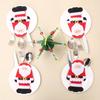 Santa Decorations Christmas Cutlery Sets Party Table Tops Products Decorative