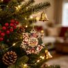 Customized Christmas Tree Pendant Acrylic Hanging Ornament, Double Side Printed 250th Anniversary Thoughtful Gifts for Family Friends Tree,