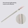 Guitar Fret Crowning File Leveling Tool Fret Edge File Guitar Repair Tool Metal Narrow Double Cutting Edge Tool
