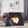Heated Rivalry Movie Flannel Blanket  Warm Throw Blanket for Couch Bed Picnic Fluffy Bedspread Sofa Bed Cover