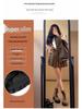 Autumn Winter Thickened Wool Pleated A-Line High Waist Plus Size Short Skirt for Petite Women