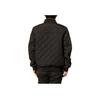 Calvin Klein Solid Color Diamond Stitch Zip Jacket Men Jackets Black 1419093