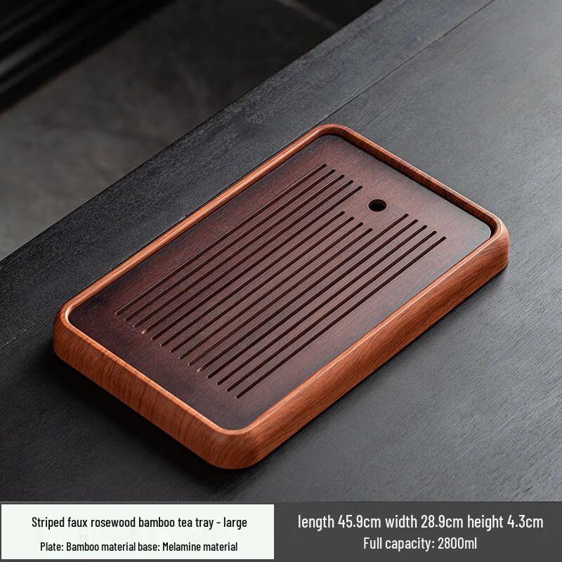 Jiakangming Melamine Drainage Tea Tray