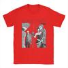 POMEL T Shirts Manga 100% Cotton Clothing Cool Short Sleeve Crew Neck Tee Shirt Summer T-Shirts