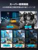 CARKUMI D1 Dash Cam with Front and Rear Super Night Parking Loop Emergency Infrared Night Includes 64GB SD M 4-Camera 360-Degree Wi-Fi, Cameras,