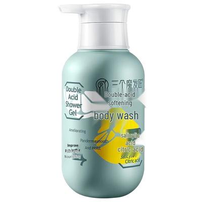 Three Magic Craftsmen Dual Acid Softening Shower Gel (Twin Pack)