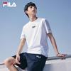 FILA Men's Breathable Pure Cotton Short Sleeve T-Shirt
