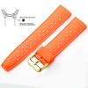 Tropical Silicone Watch Band Quick Release Watch Band 18mm 20mm 22mm Rubber Tropic Smart Watch Strap Waterpfroof Muti-Color