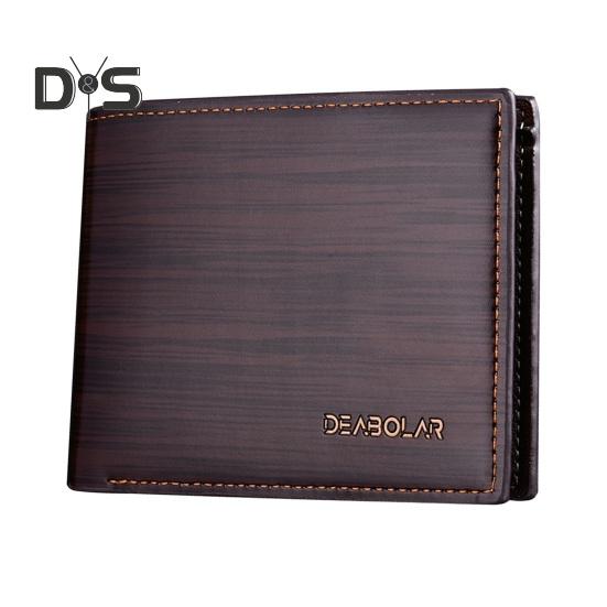 

Мужской кошелек, однотонный, большой емкости, в деловом стиле, с несколькими слотами, большой емкости, с металлической этикеткой, прочный, портативный, держатель для кредитных карт, удостоверений личности темный кофе