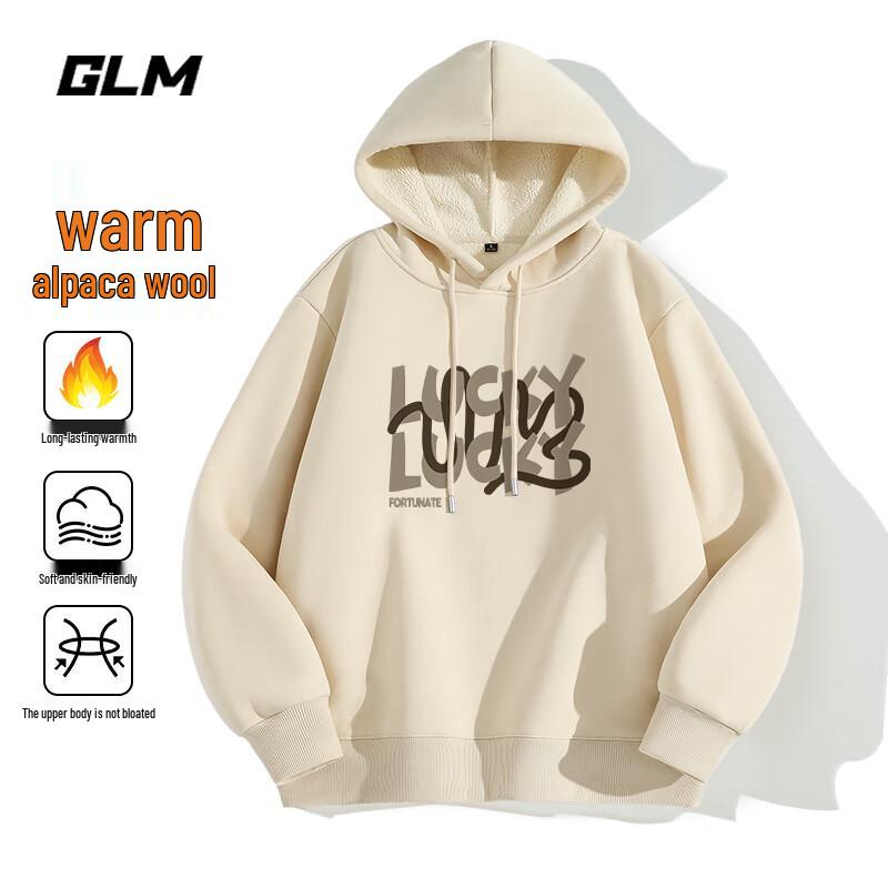 

GLM Men s Winter Alpaca Fleece Hooded Sweatshirt 5XL