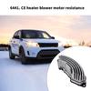 Metal Heater Fan Motor Resistor Heating Blower Motor Resistor Efficient Heater Blower Resistor 6441CE for Vehicles