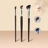 TEONEI Nose Contour Brush Half Fan-Shape Nose Shadow Brush Angled Concealer Brush Under Eye Blushes Highlighter Brushes for Blending Liquid Cream