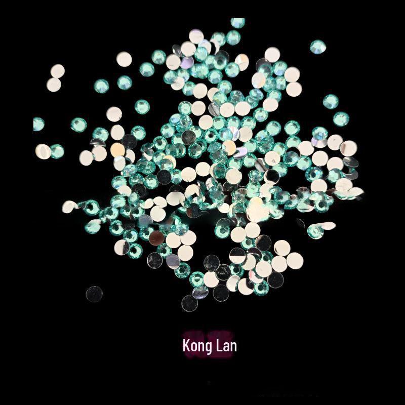 

1 г плоскодонное смоляное сверло для самодельных украшений для ногтей 1g bag