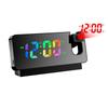 Simple and Creative LED Electronic Projection Alarm Clock Multi-functional Desktop Clock with Temperature for Students