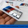 BAUVK1 3D BMW M Logo Stickers Rear Trunk Badge Fender Side Emblem For E36 E46 E39 E60 F20 E90 E91 X5 E53 E87 E34 M E60 Car Accessories