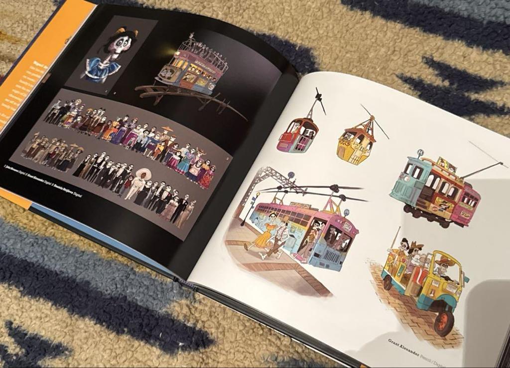 [USED] PIXAR The Art of COCO Remember Me Artbook