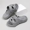 Fashion New Fashion  Summer Couple Non-Slip Soft Slides Plus Size Comfort Sandals Men Women Casual Slippers Ladies' Home Flip Flops