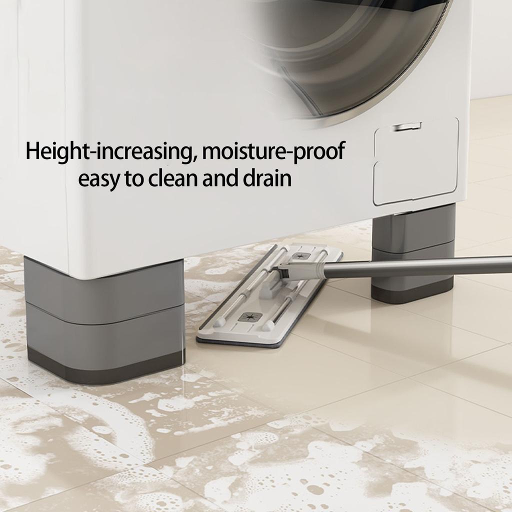 4Pieces Nonslip Plastic Pads for Washers and Appliances to Minimizing Vibration and Protect Surfaces from Damage