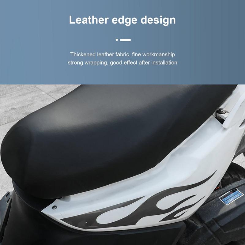 Motorcycle Seat Cushion Cover Scooter Flexible Seat Protector Lightweight Moped Cushion Accessories For Scooter Electric Cycle
