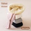 Winter Velvet Thickened Tights with Big Bow for Babies - Knit Cotton Outerwear Base Layer Tights