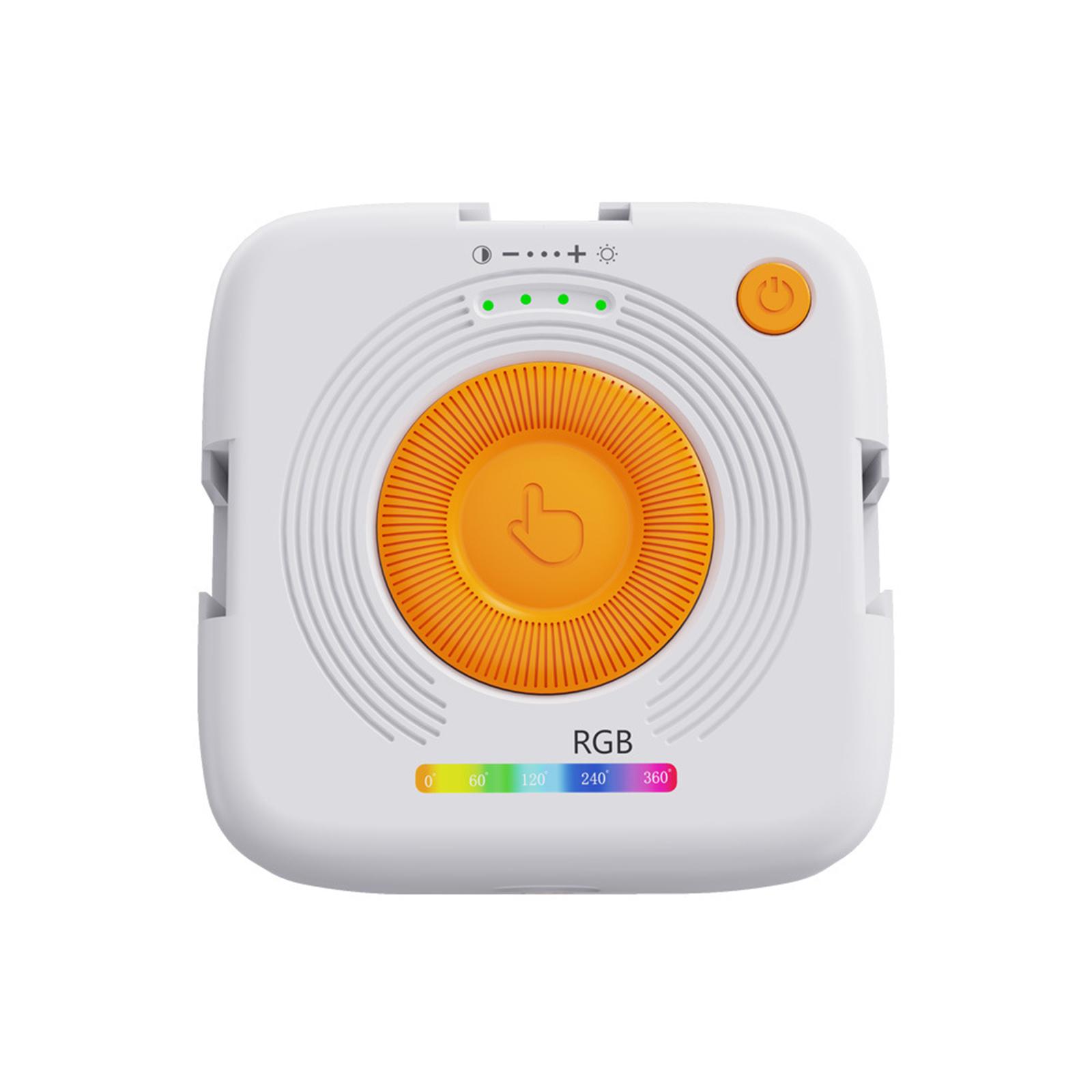 

Mini Magnetic Fill Light Pocket Light Portable Mobile Phone Stand Photo Live Photography white