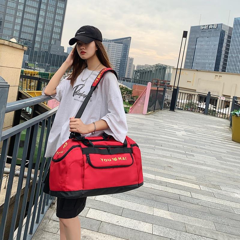 Large Capacity Dry Wet Separation Training Swimming Bag Fitness Short Distance Shoe Storage Luggage Travel Bag