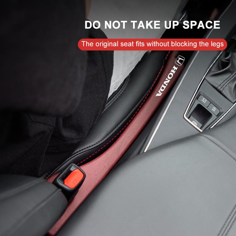 2pc Car Upholstery Car Seat Seam Plug Seat Card Seam Leak-proof Strip for Honda Civic Xrv Hrv Crv Brv City Accord Fit Jazz Insight Car Accessories