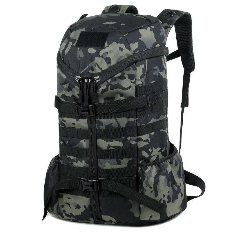 New 60L Outdoor Camouflage Sports Bag Hiking Tactical Backpack Waterproof Camping Storage Travel Rucksack For Men
