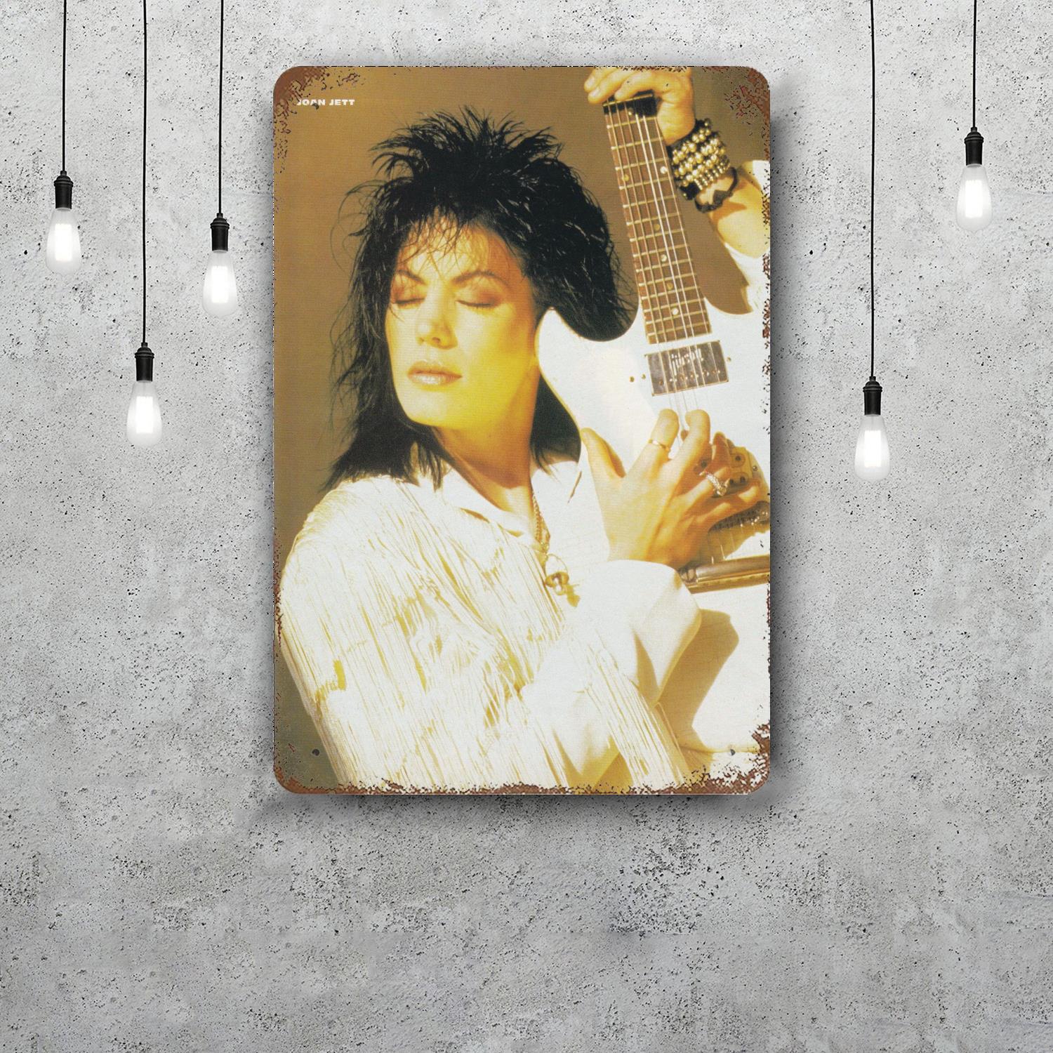 

Pat Benatar Decor Poster Vintage Tin Sign Metal Sign Decorative Plaque for Pub Bar Man Cave Club Wall Decoration 20x30cm（7.8x11.8inch）