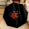 1PC Rangers Fc Crest Automatic Umbrella - Suitable Travel Outdoor Portable Umbrella Birthday Gift Daily Essentials