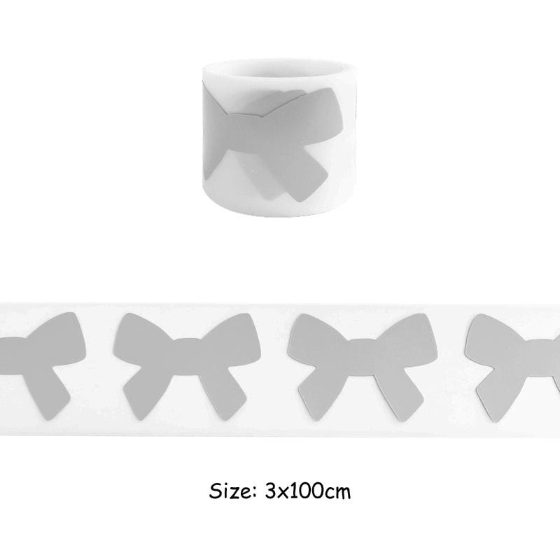 Thermo Transfer Silver Reflective Tapes Sticker For Pet Doll Clothes Stickers Heat Press Appliqued Parches Ropa DIY Vinyl Film