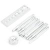 Snap Fastener Installation Tool Hand Press Die Punch Press Set DIY Leather Craft
