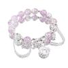 1Pc Sweet Crystal Moon Bracelet Women's Beaded Bracelet Niche Design Super Immortal Student Girlfriend Jewelry