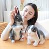 30Cm Lifelike Rabbit Cuddly Plaything Simulated Bunny Soft Buddy Plush Pet Settee Fluffy Throw Pillow Realistic Rabbit Stuffed Doll Buddies