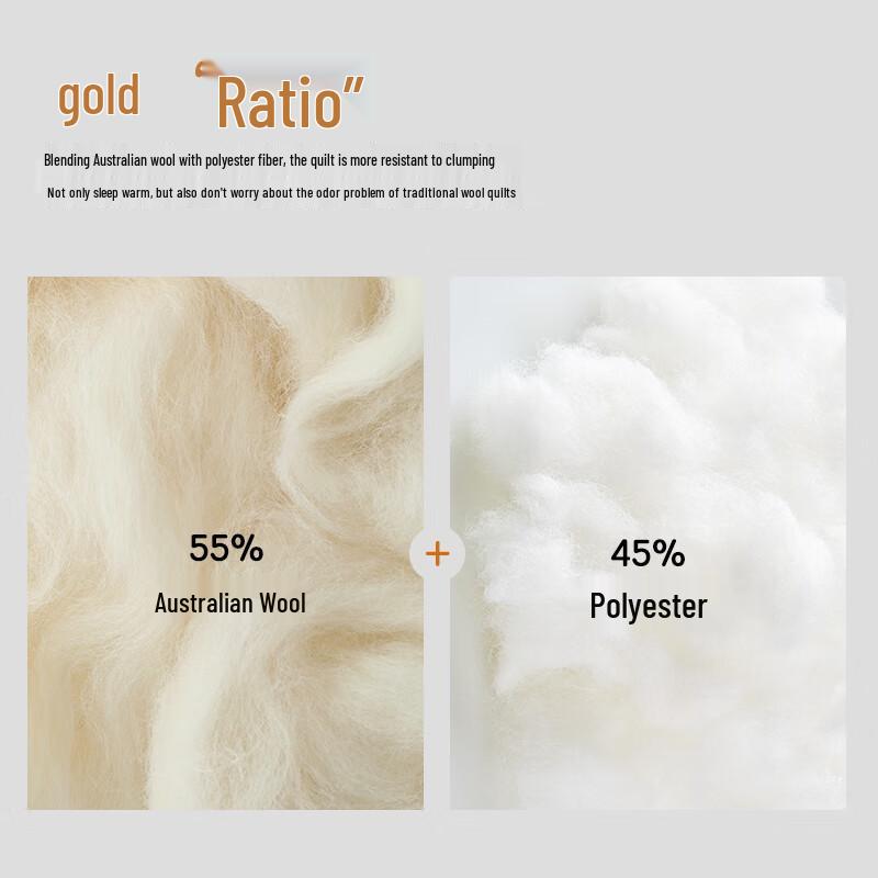 Beyond Home Textile Australian Wool All-Season Quilt