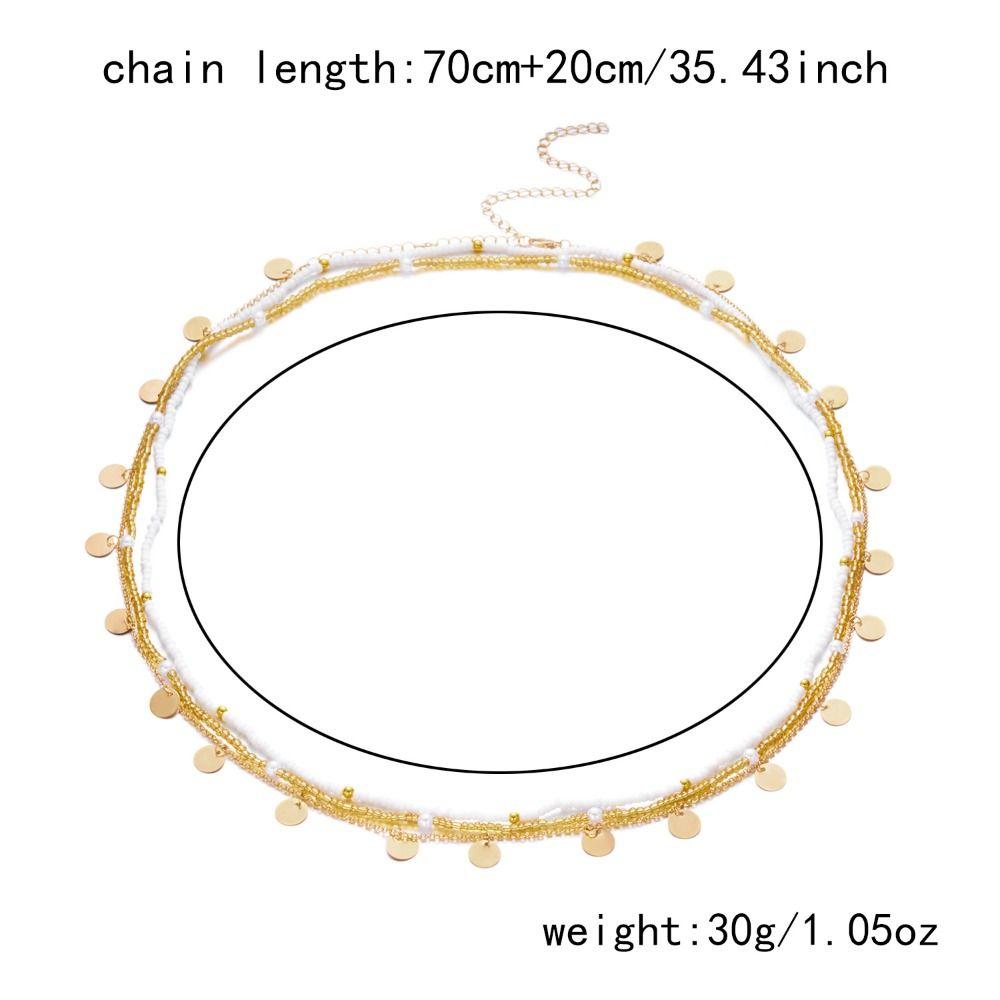 Bohemian Waist Chain Imitation Pearl Sea Star Shell Waist Link Starfish Shell Pendant Hollow Out Jewelry Accessories Vacation