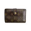 Monogram Porto Monet Viet Vienoa Wallet Monogram Canvas Brown Women M61663 Used