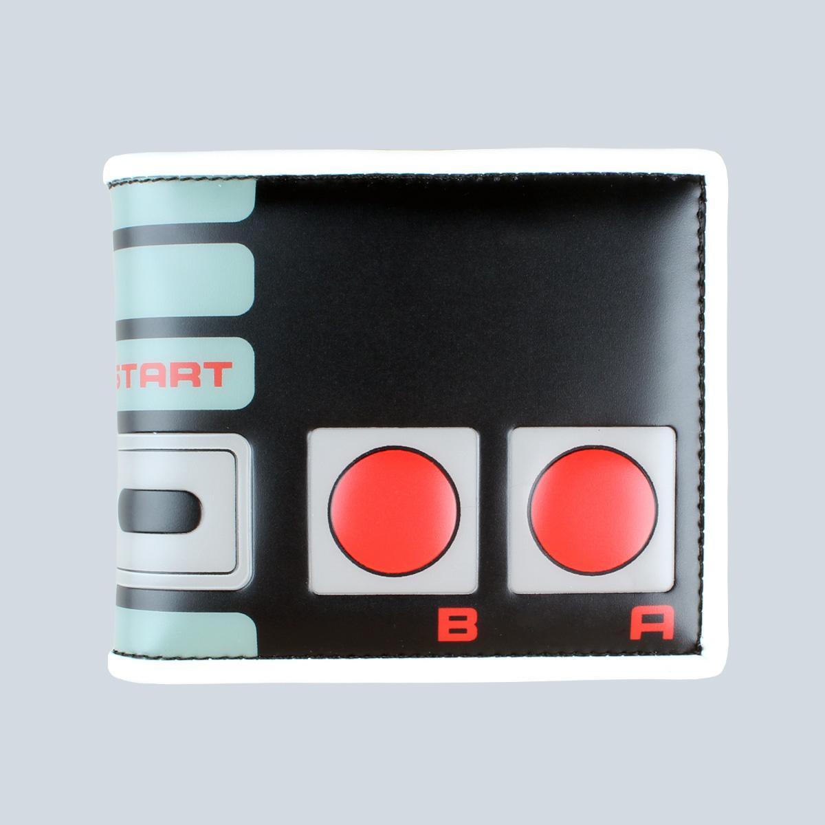 Game console controller design  men s wallet,Nostalgic and personalized women s card holder zero wallet