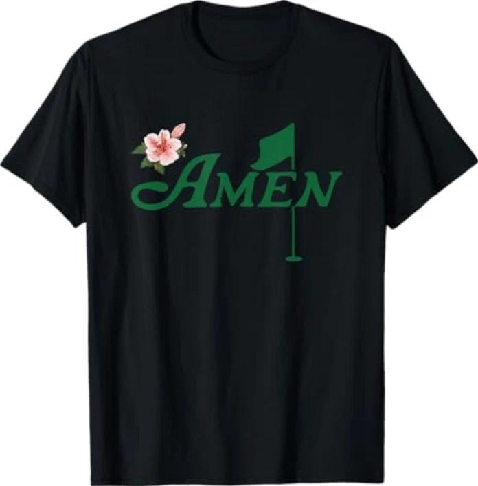Aunisex Golf Love Golf Flower Floral Azalea Augusta Georgia TShirt S
